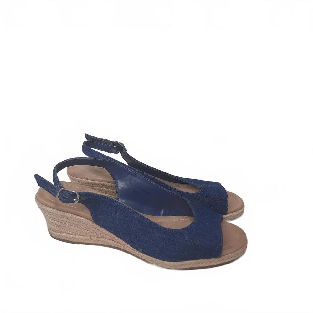St. John's Bay Women's Wedge Sandals Size 10M